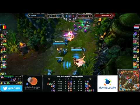 Netherlands Vs. Belgium Map 2 - Quarterfinals - IeSF 2013 world championship