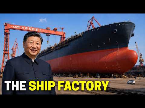 Inside China's Giant Shipyard That Builds the World's Largest Ships