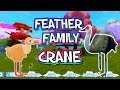 FEATHER FAMILY CRANE