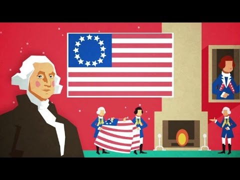 A bandeira dos Estados Unidos