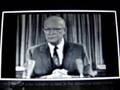 Eisenhower warns us of the military industrial complex