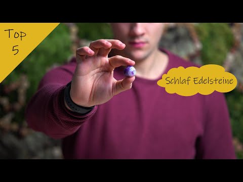 Entdecke die fünf besten Edelsteine für besseren Schlaf und wie sie dir helfen können, ruhiger und tiefer zu schlafen.