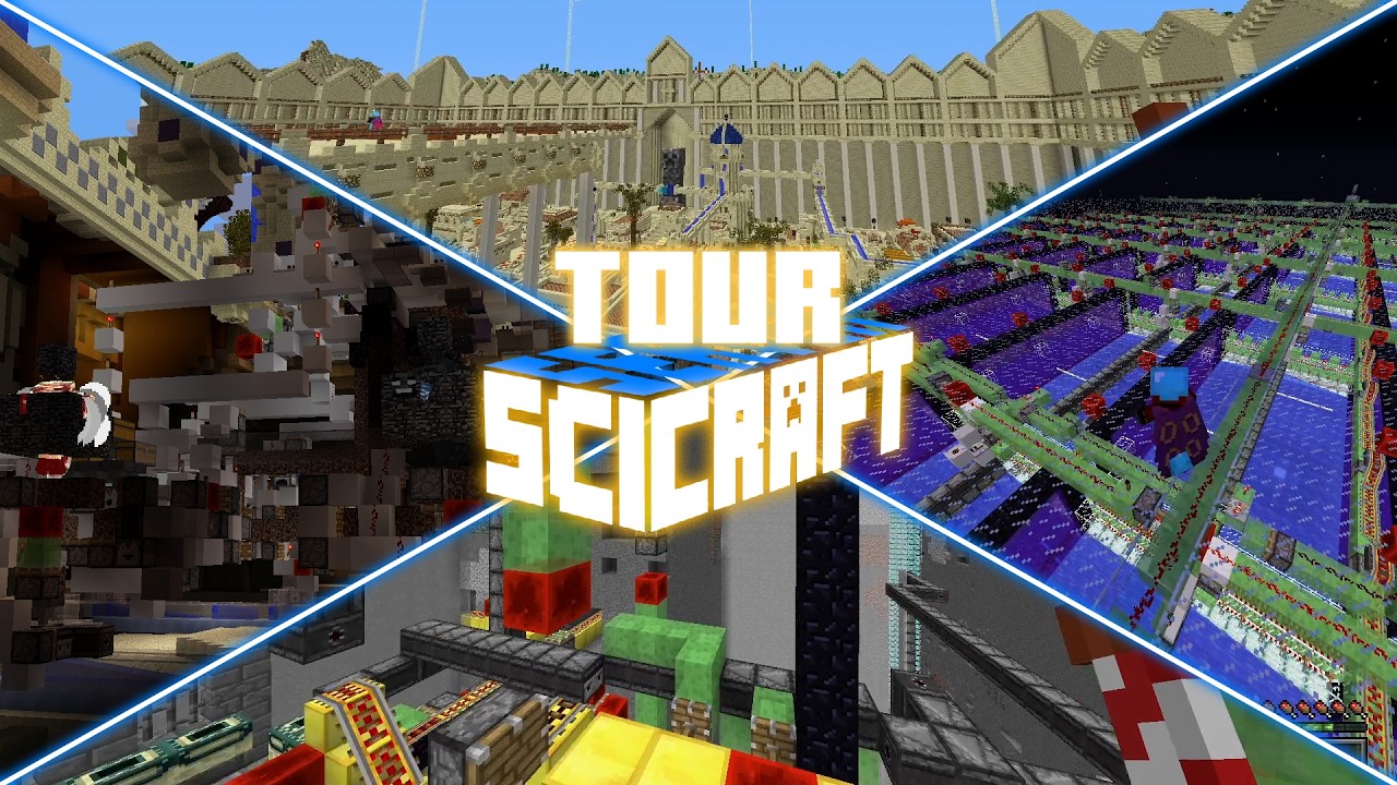 Tour por Scicraft - Uno de los servidores más icónicos del Minecraft Técnico