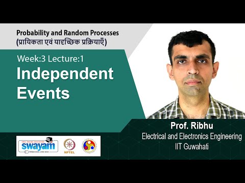 Probability and Random Processes प्रायिकता एवं यादृच्छिक प्रक्रियाएँ Introductory Video