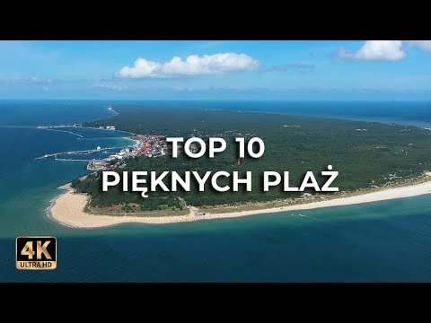 Top 10 najpiękniejszych plaż nad Polskim morzem | Zobacz, gdzie spędzić idealne wakacje 2025! [4k]