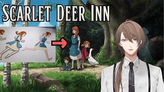 【Scarlet Deer Inn】なんとキャラグラフィックが刺繍の2Dアクション【にじさんじ/加賀美ハヤト】