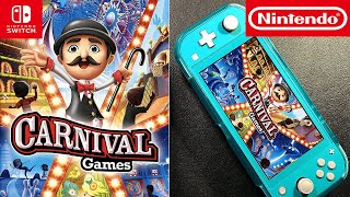 Carnival Games |  Nintendo Switch Lite | Unboxing