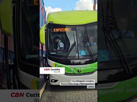Com delegação completa, o Paraná Clube desembarca na Vila Capanema; confira