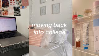 moving back into college @ penn state!!