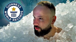 Longest Time Submerged In Ice | Records Weekly - Guinness World Records