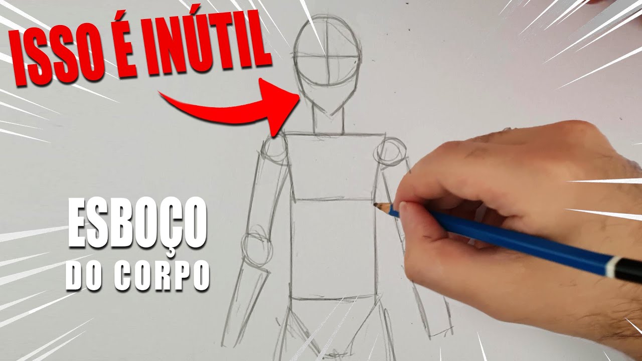 ISSO está ACABANDO com seu ESBOÇO!! Como Esboçar QUALQUER DESENHO!