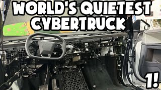 World's Quietest Cybertruck Project Part 1! #cybertruck #tesla