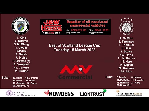 Blackburn United v Linlithgow Rose – 15 March 2022