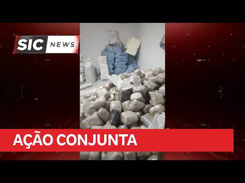 Quase 3,7 toneladas de drogas são apreendidas em Monte Negro