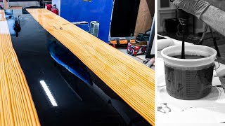 BEAST BOND Epoxy Mixes Smoothly and Pours Nicely