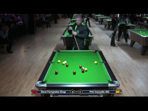 2019 Mens European Championships - Dave Fernandez (Eng) v Phil Connolly (NI)