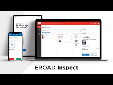 EROAD Inspect - Complete an inspection with defects