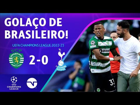 Gols e lances de Sporting x Tottenhan