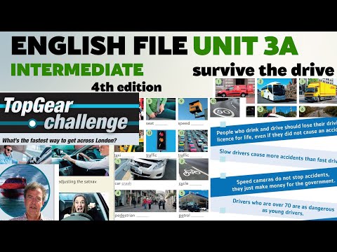 6. English File Intermediate. Unit 3A. Survive the drive. Transport. Comparatives and superlatives.