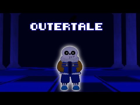 Messing around as OUTERTALE SANS in Undertale Last Encounter!