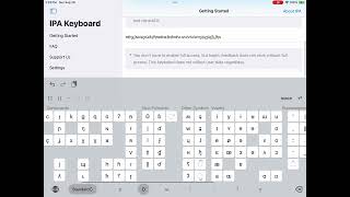 I GOT IPA KEYBOARD YAYAYA