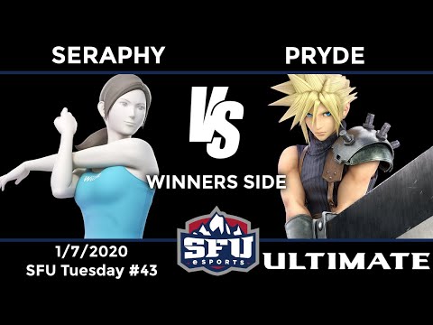SFU Tuesday #43: Seraphy (Wii Fit Trainer) vs Animebae | Pryde (Cloud) - Winners Round 3