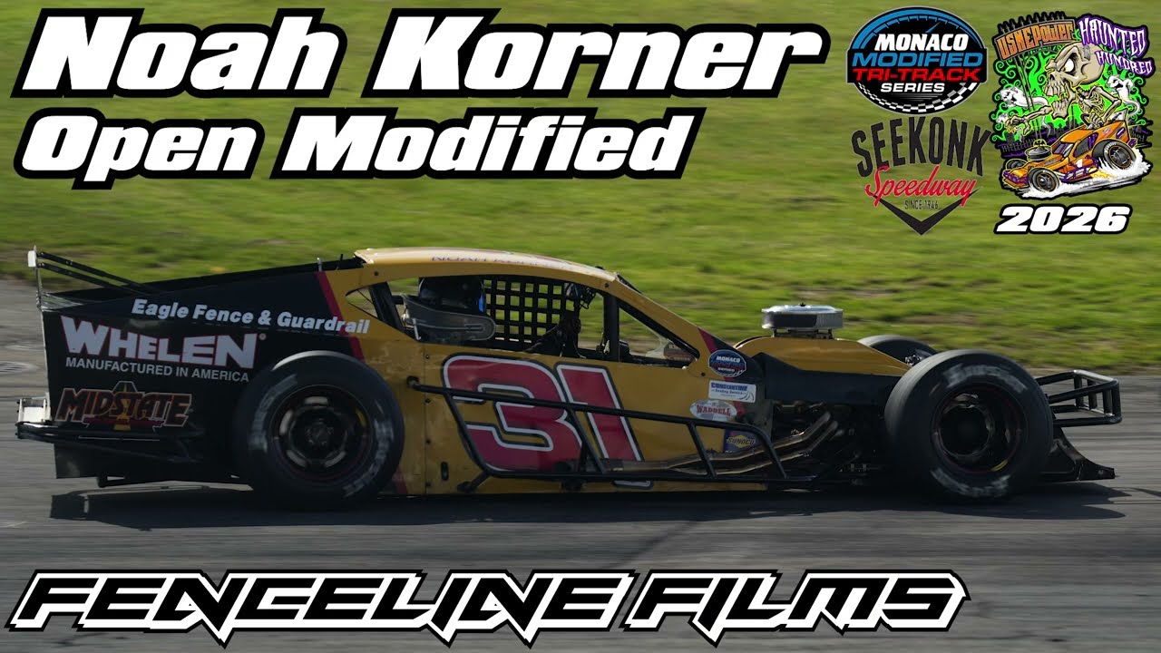 Noah Korner Monaco Tri Track Modified USNE Power Haunted Hundred XL Seekonk Speedway 2026