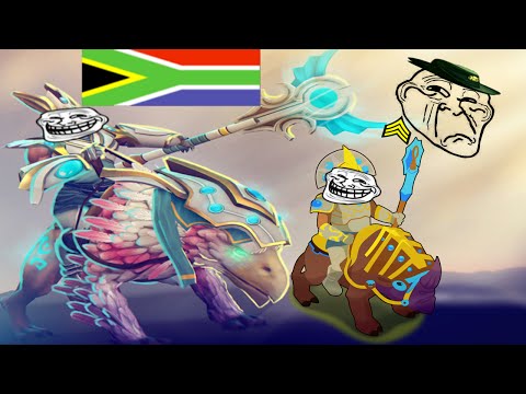 AIDS VOICE VS SOUTH AFRICA LOW PRIORITY (Dota 2 Trolling)