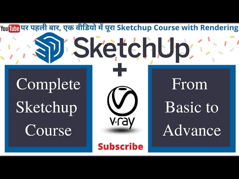 SketchUp Full Course for Beginners Interior Exterior Design with Enscape 6 Hour Masterclass