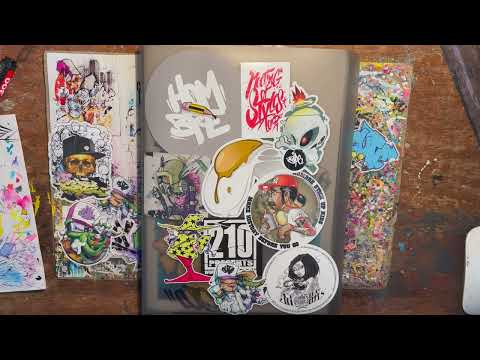 Graffiti Blackbook flipthrough from 2022