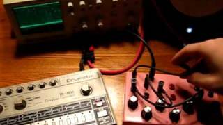 Flower Electronics Jealous Heart processing Roland TR-606 Drum Machine