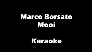 Marco Borsato - Mooi - Karaoke