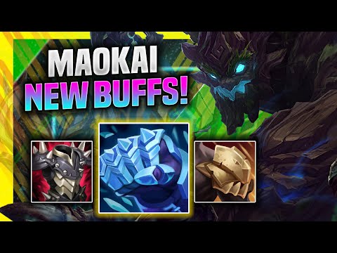 THIS KOREAN CHALLENGER TRIES MAOKAI WITH NEW BUFFS! - Korean Challenger Plays Maokai Top vs Gnar!