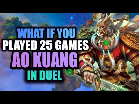 What if you played Ao Kuang for 25 games in Smite Rank Duel