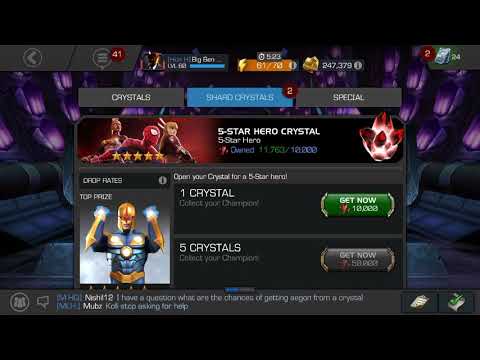 Insane 6 Star Crystal Opening! & 5 Star Crystal God Tier?! Marvel Contest Of Champions