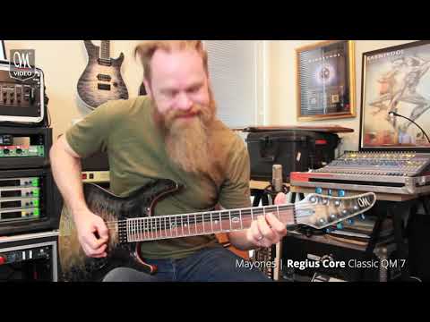 Mark Hosking - Karnivool - New Day - Playthrough - Mayones Regius Core Classic QM 7