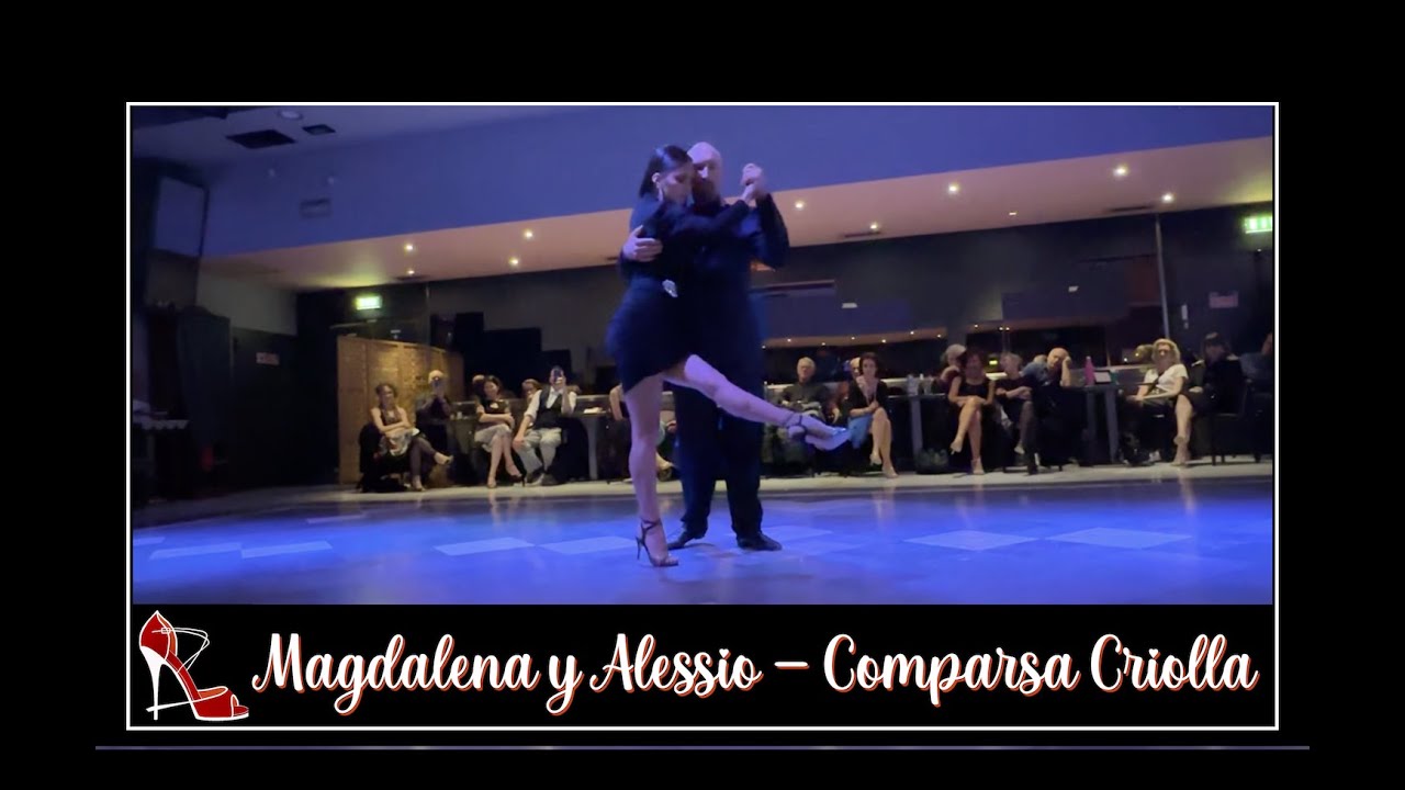 Magdalena Valdez y Alessio Altieri 2/3 - Comparsa Criolla (Troilo)- Milonga Libre (Firenze)