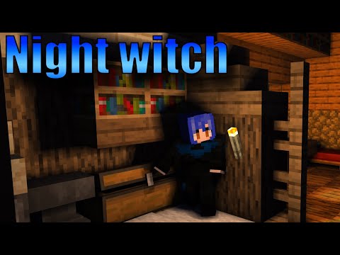 Minecraft skins - Night witch I Episode 7 season 1