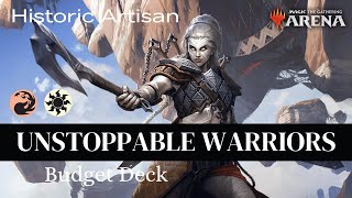 🔥☀️TRAMPLING DOUBLE STRIKE CREATURES| Boros Equipment | Historic Artisan | MTG Arena
