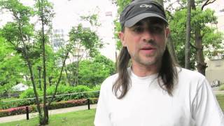 Russell Haswell  Interview for E.D.Music Channel  May 2015, Japan