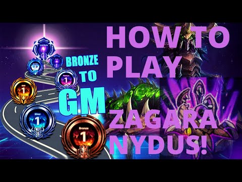 Zagara Nydus - How to Actually Play Nydus Split Push! - Bronze to GM Season 3 (Plat 4)