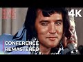 Elvis Presley gives a Press Conference in 4K (Fragment) Remastered | June 9, 1972 | New York Hilton