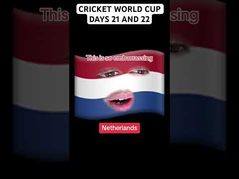 Cricket World Cup Days 21 And 22