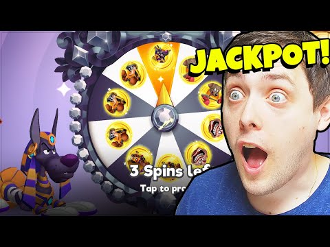ANUBIS K9 PTL WHEEL JACKPOT! SO MANY CRUSHER TOON PIECES! - Looney Tunes World of Mayhem