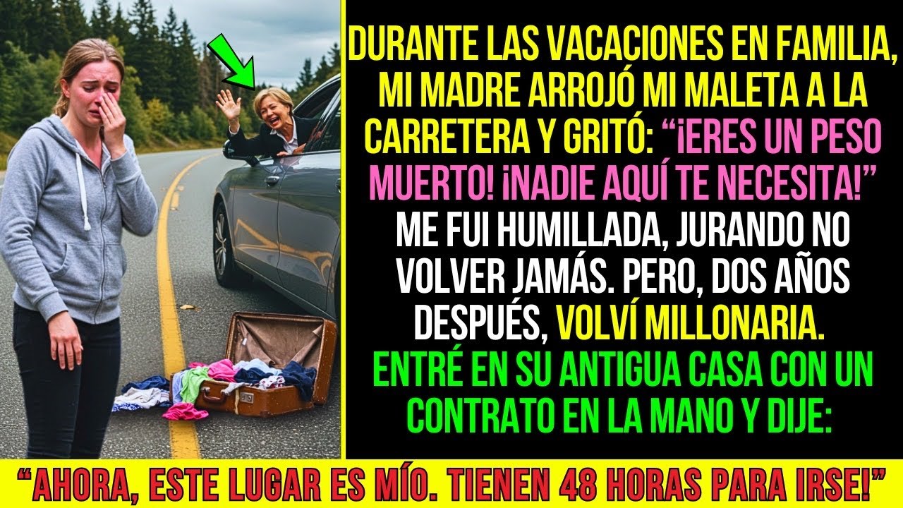 Mi Madre Me Echó de las Vacaciones Familiares – Pero Volví Rica y Destruí Su Mundo