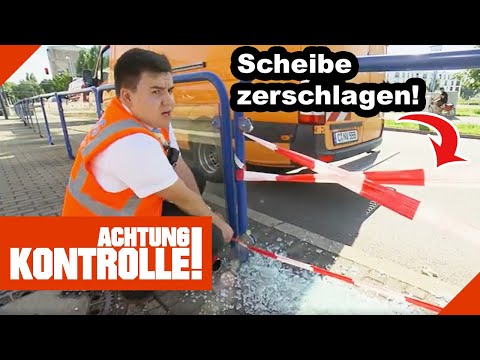 "Vandalismus ist an der Tagesordnung!" Glasscheibe EINGESCHLAGEN! |2/2| Kabel Eins Achtung Kontrolle