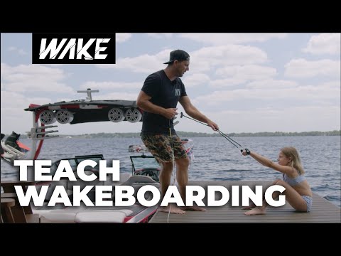 Boarding Basics | Teaching others how to get up on a wakeboard