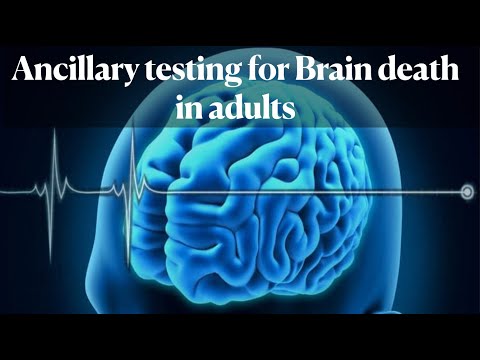Ancillary testing for Brain death in adults