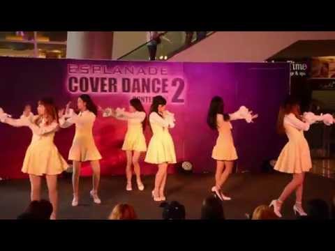Choco Pink cover A-Pink - LUV + NO NO NO @ Esplanade cover dance 2015 (audition) 150405