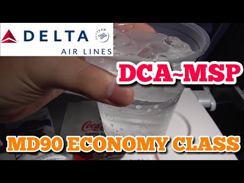 TRIPREPORT DELTA AIRLINES MD90 DCA~MSP ECONOMY CLASS